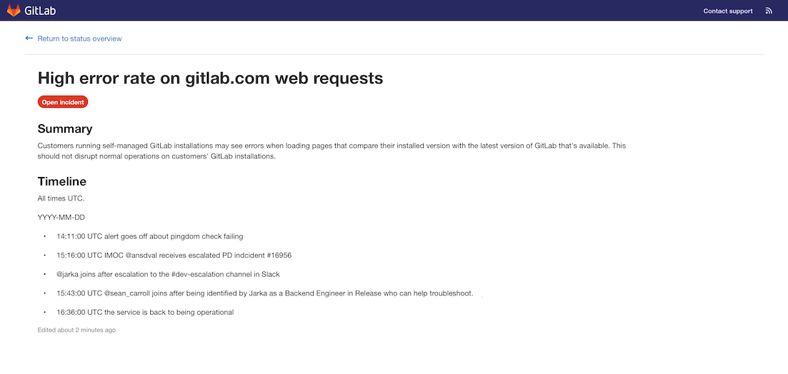 Status-Page