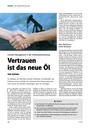 »Vertrauen ist das neue Öl« in iX 03/2021