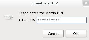 GPG-Admin-PIN