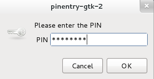 GPG-PIN