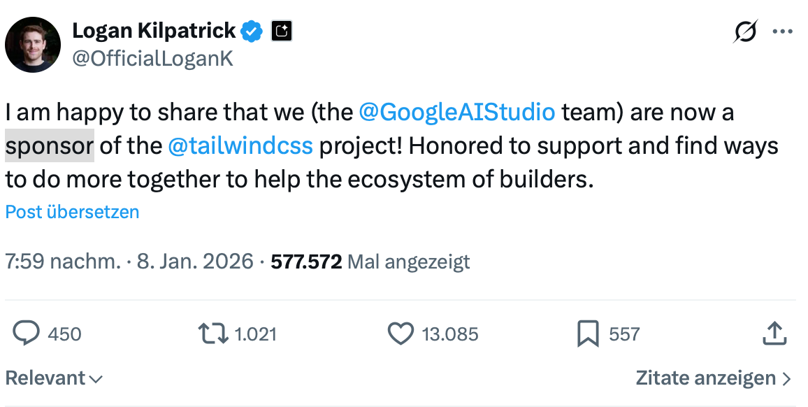 Logan Kilpatrick on X