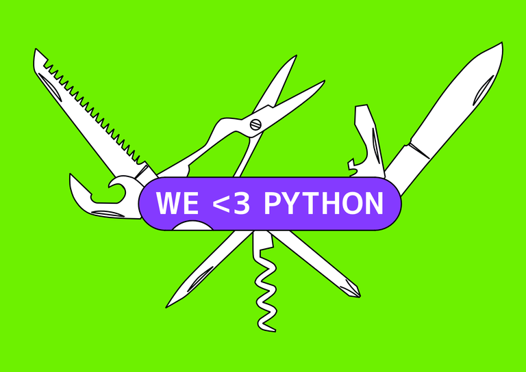 We love Python