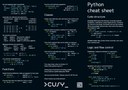 Cheat sheets for our Python seminars